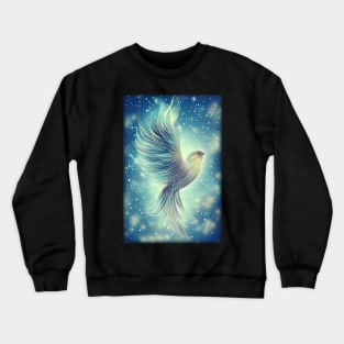 Magical winter bird Crewneck Sweatshirt